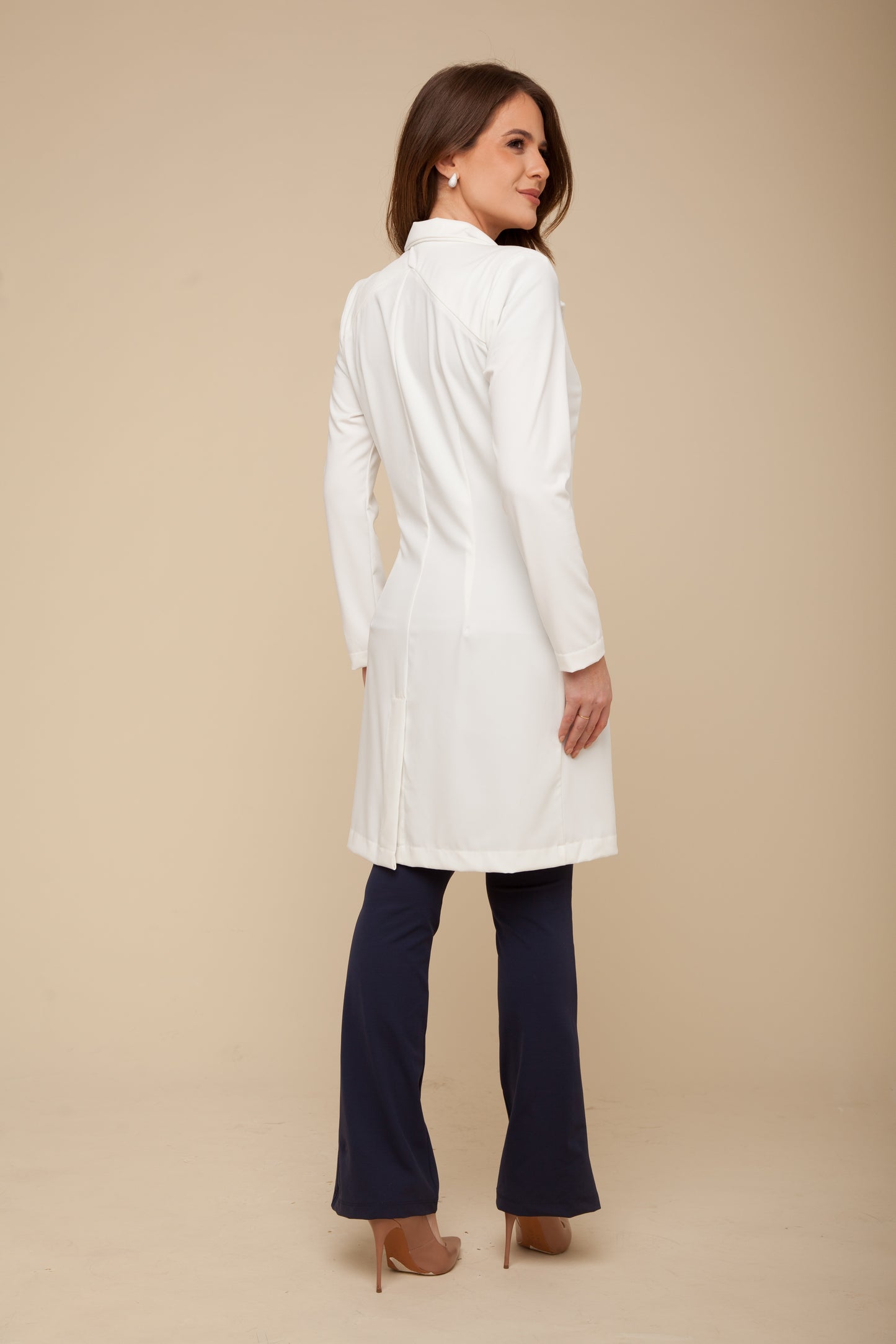 Nice Lab Coat Off White