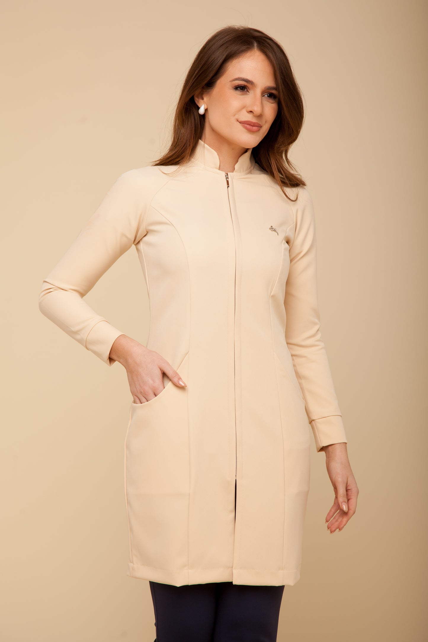 Women's Lab Coat Long Sleeve Louise