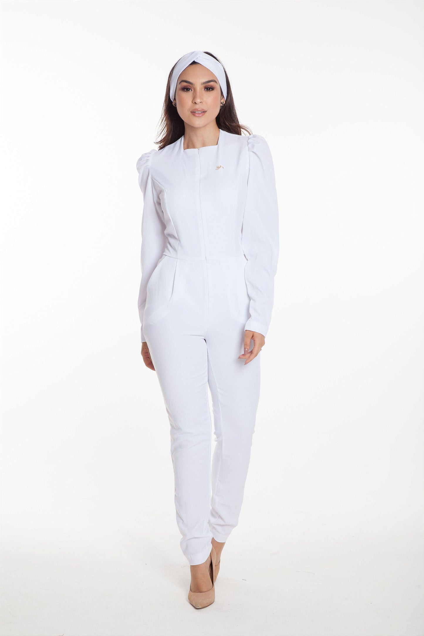 Women's Long Sleeve Surgical Jumpsuit